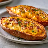 Baked Sweet Potato Dinner for 4 Servings