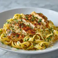 Creamy Garlic Pasta with Chicken
