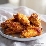 Air Fryer Wings: Garlic Parmesan