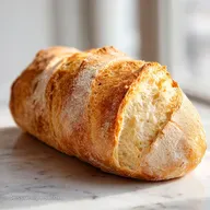 Easy French Bread: Golden and Crackling