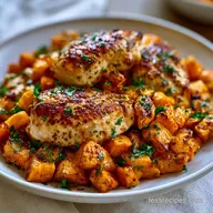 Healthy Sweet Potato Recipe with Chicken