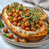 Mediterranean Sweet Potato Boats: Roasted and Zesty