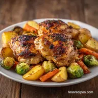 One Pan Roasted Dinner with Chicken
