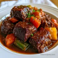 Slow Cooker Beef Dinner for 6 Servings