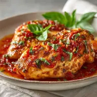 Tomato Basil Chicken Recipe in 25 Min