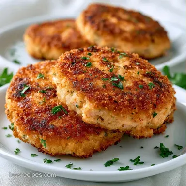 Air Fryer Salmon Patties in 20 Minutes Recipe Card