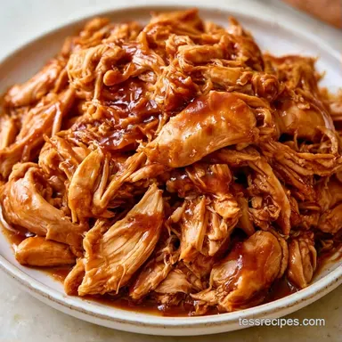 Asian Shredded Chicken Instant Pot Recipe Card