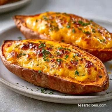 Baked Sweet Potato Dinner for 4 Servings