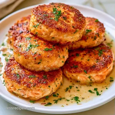 Chef Johns Salmon Cakes in 45 Minutes Recipe Card