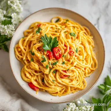 Chicken Spaghetti with Rotel in 30 Minutes Creamy Casserole