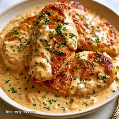 Instant Pot Creamy Garlic Chicken (25 Min) Recipe Card