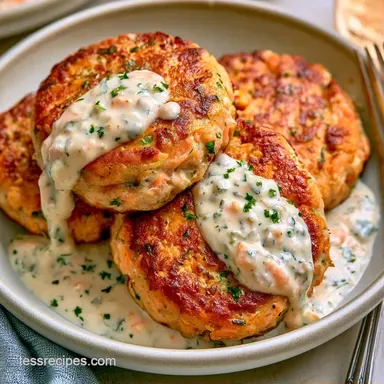 Salmon Patties in 20 Minutes Recipe Card