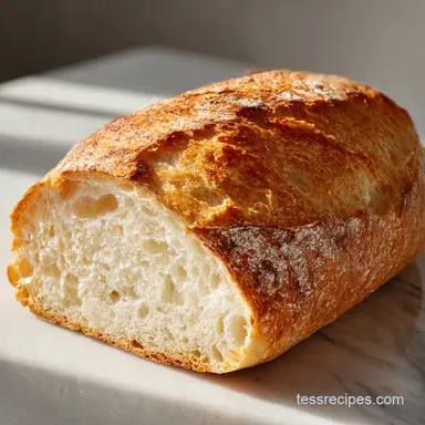 Easy French Bread Recipe That ll: Golden and Crackling Crust Recipe Card