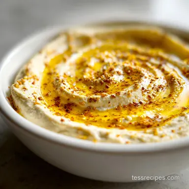 Creamy Garlic Hummus in 10 Minutes: Mediterranean Style