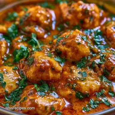 Easy Indian Curry Dinner with Coconut Milk Recipe Card