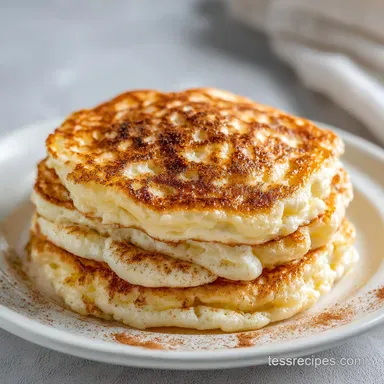 Flourless Cottage Cheese Pancakes in 15 Minutes: Silky and Baked Recipe Card