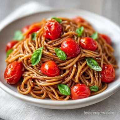Fresh Basil Pasta Dinner in 20 Minutes