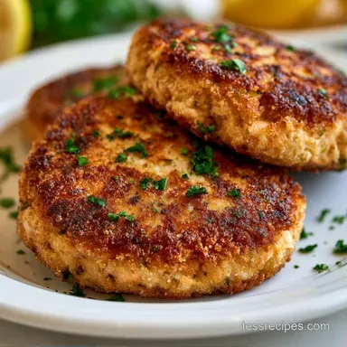 Fresh Salmon Cakes in 30 Minutes Recipe Card