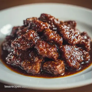 Ground Beef and Gravy in 30 Minutes Recipe Card