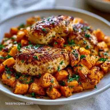 Healthy Sweet Potato Recipe with Chicken