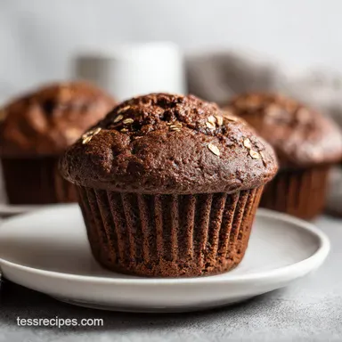 Protein Chocolate Muffins in 30 Minutes: Fudgy and Baked