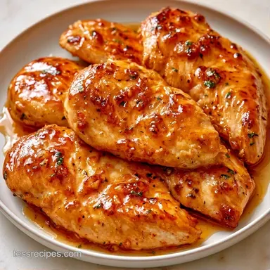 20-Minute Honey Garlic Chicken Breast Recipe Card
