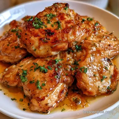 Lemon Chicken in 30 Minutes Recipe Card