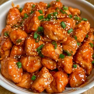 Orange Chicken in 25 Minutes Recipe Card
