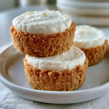 Mini Cheesecakes Bites for 24 Servings