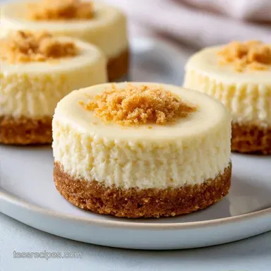 No Bake Mini Cheesecakes for 12 Servings