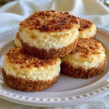 No Cook Mini Cheesecakes for 24 Servings