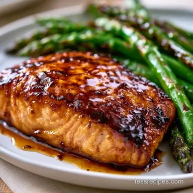 Honey Garlic Salmon in 17 Minutes