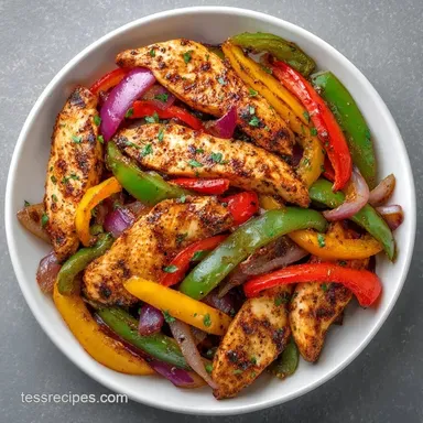 Chicken Fajitas in 30 Minutes: Roasted