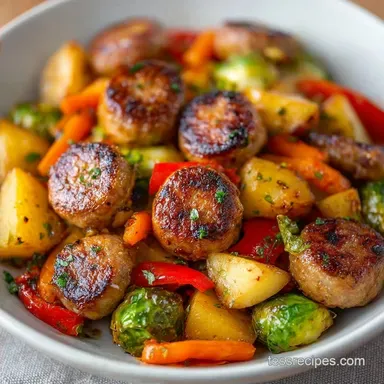 Sheet Pan Sausage with Kielbasa