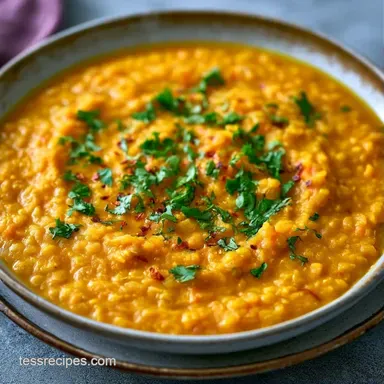 Simple Indian Lentil Recipe in 40 Minutes Recipe Card