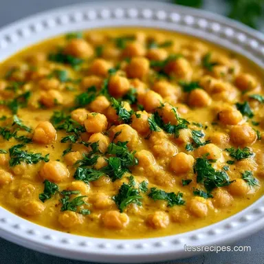 Simple Veggie Dinner with Coconut Milk Recipe Card