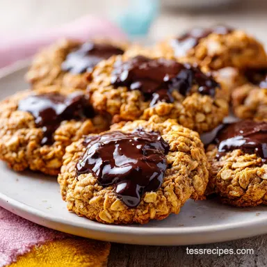Oatmeal Chocolate Chip Cookies in 27 Min Recipe Card