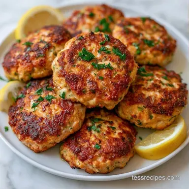 Southern Salmon Patties in 25 Minutes Recipe Card