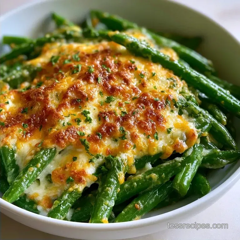 Classic Green Bean Casserole with Mushroom Soup