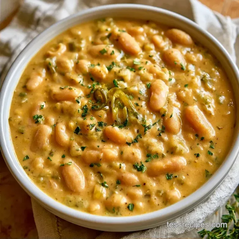 Creamy Instant Pot White Chicken Chili