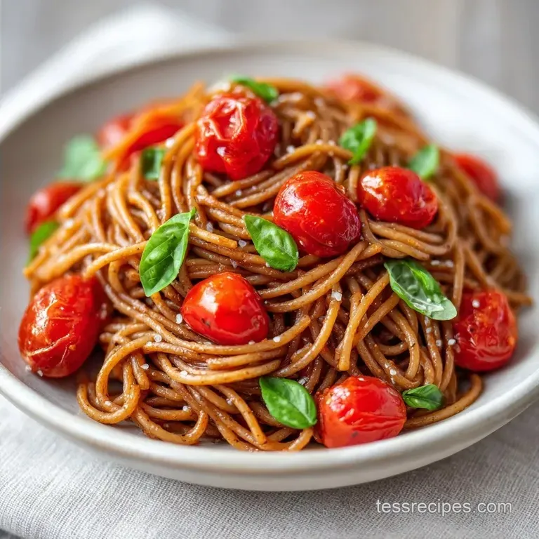 Fresh Basil Pasta Dinner: Silky and Hearty