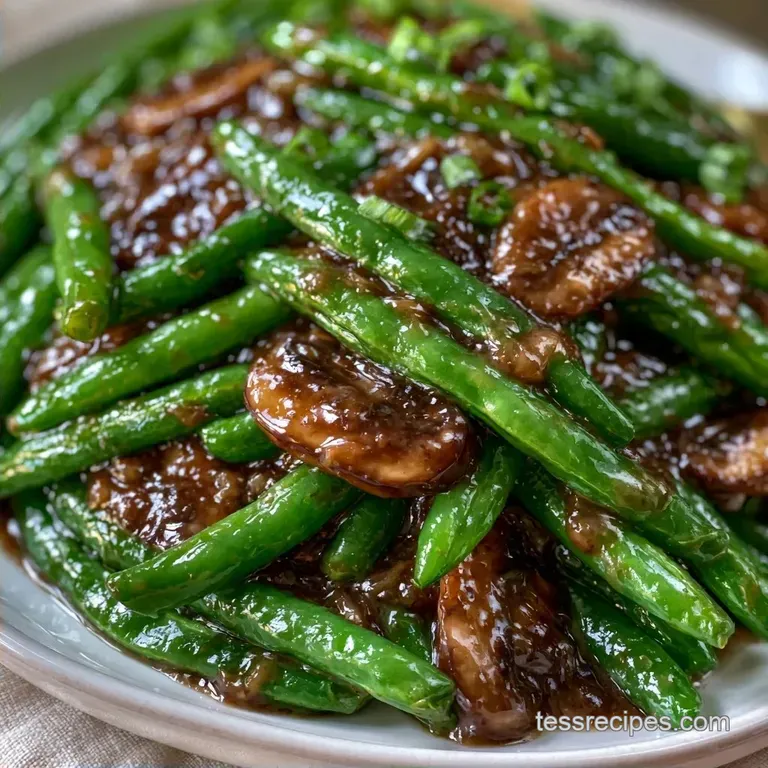 Homemade Green Bean Casserole from Scratch