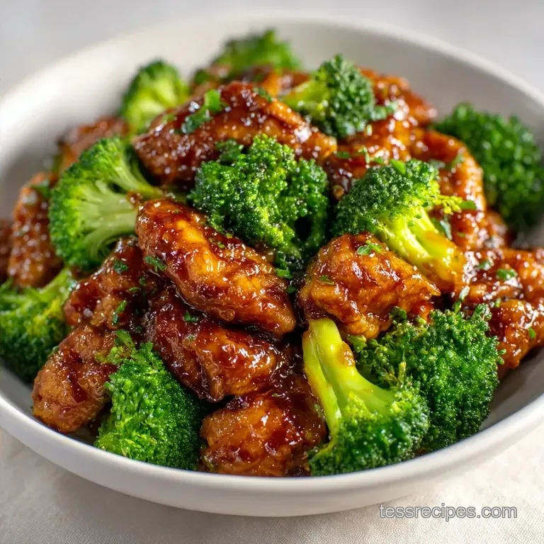 Honey Garlic Chicken & Broccoli: Fast Family Meal