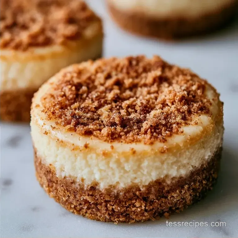 Mini Unbaked Cheesecakes with Graham Cracker Crust
