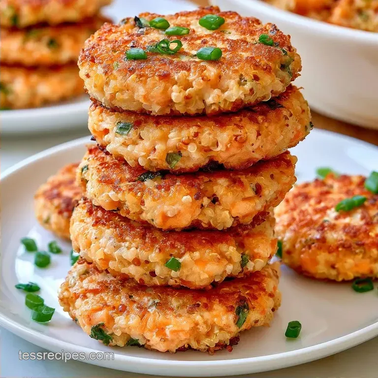 Nutrient-Dense MuffinTin Quinoa Salmon Cakes