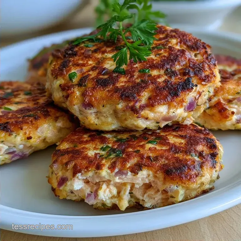 Crispy Potato Salmon Patties