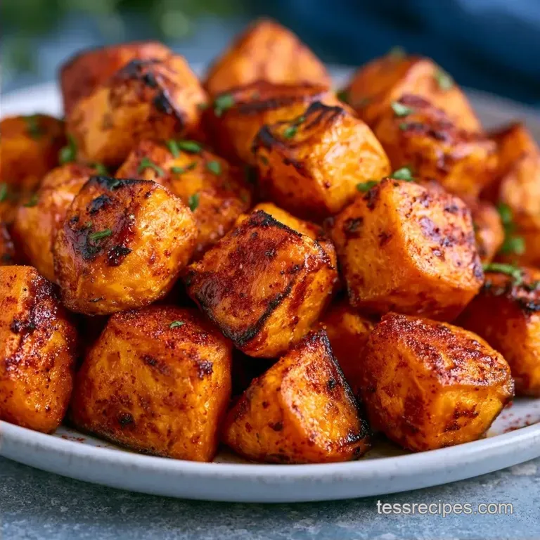Roasted Sweet Potato Meal: Crispy and Hearty