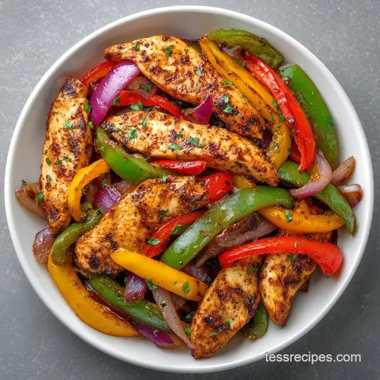 Chicken Fajitas: Easy Sheet Pan