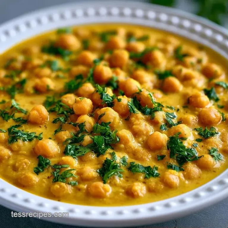Vibrant mixed vegetables bathed in a creamy coconut sauce served in a white bowl with a sprinkle of fresh cilantro.