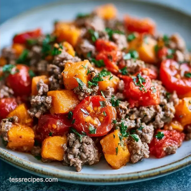 Sweet Potato Skillet: Tex Mex Hearty Style
